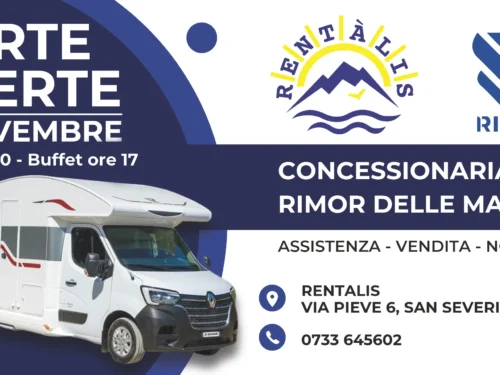 Rentalis porte aperte volantino