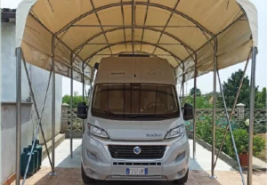 rentalis marche strutture di copertura camper